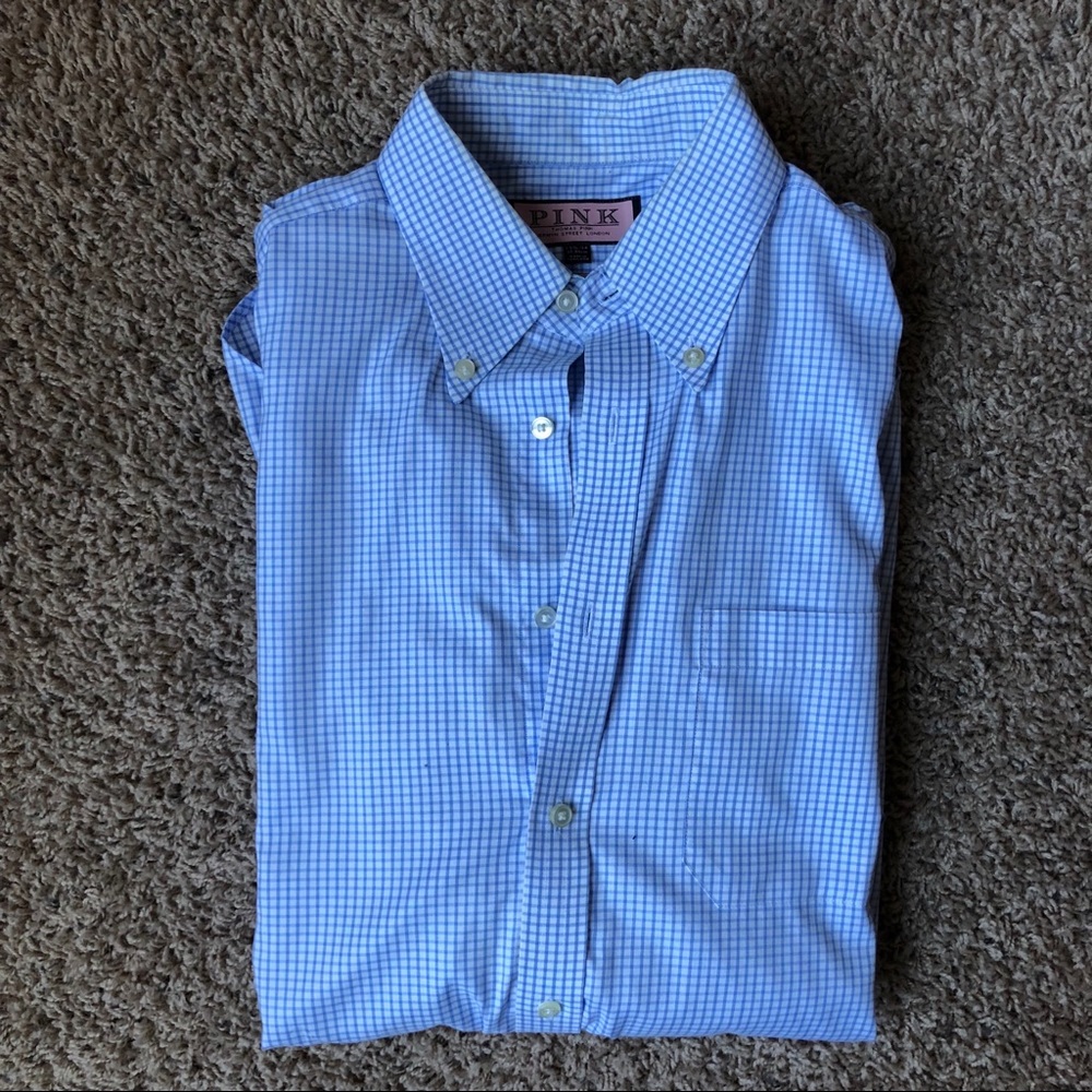 Thomas Pink Traveler Button Down